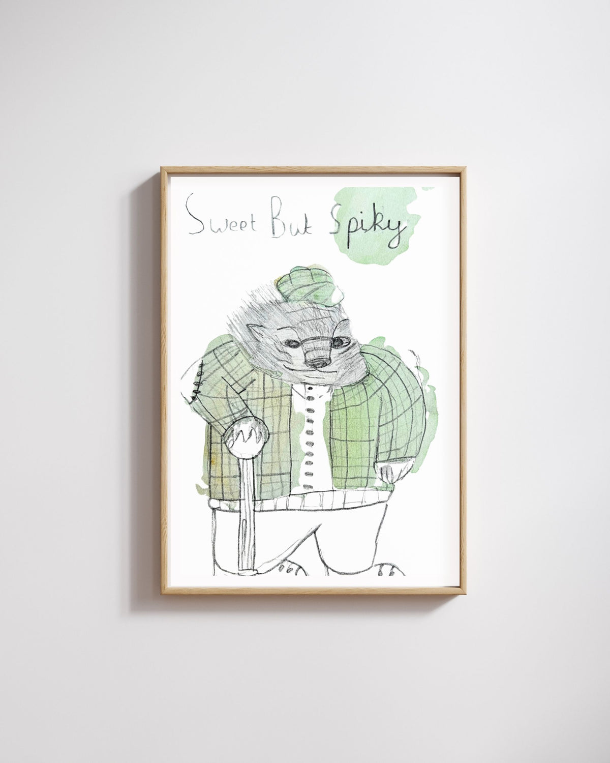 'Horace the Hedgehog' Print