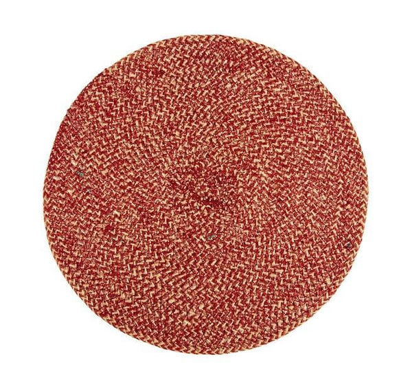 Jute Placemats - Guardsman Red