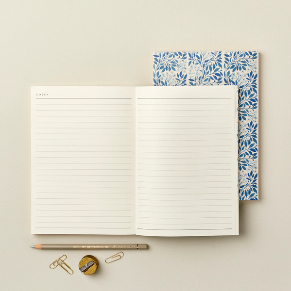 Blue Flora Weekly Planner