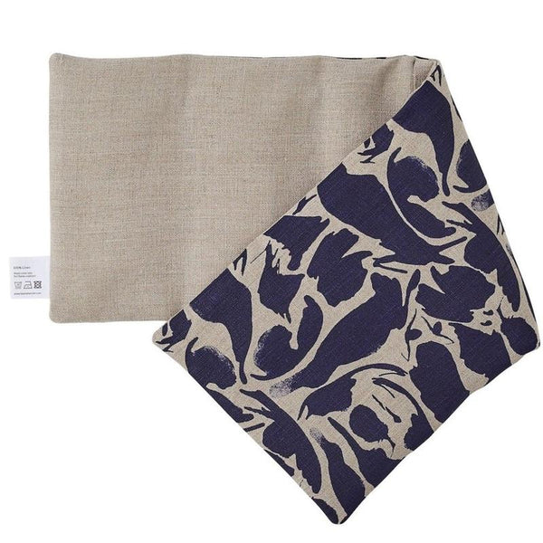 Wheat Bag Linen Navy