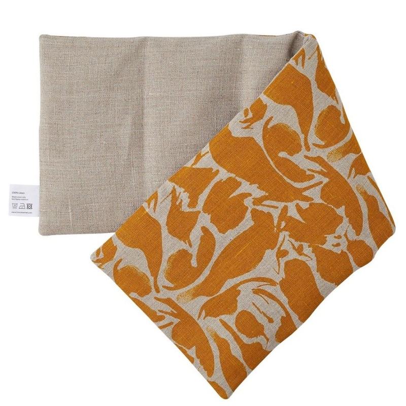 Wheat Bag Linen Yellow