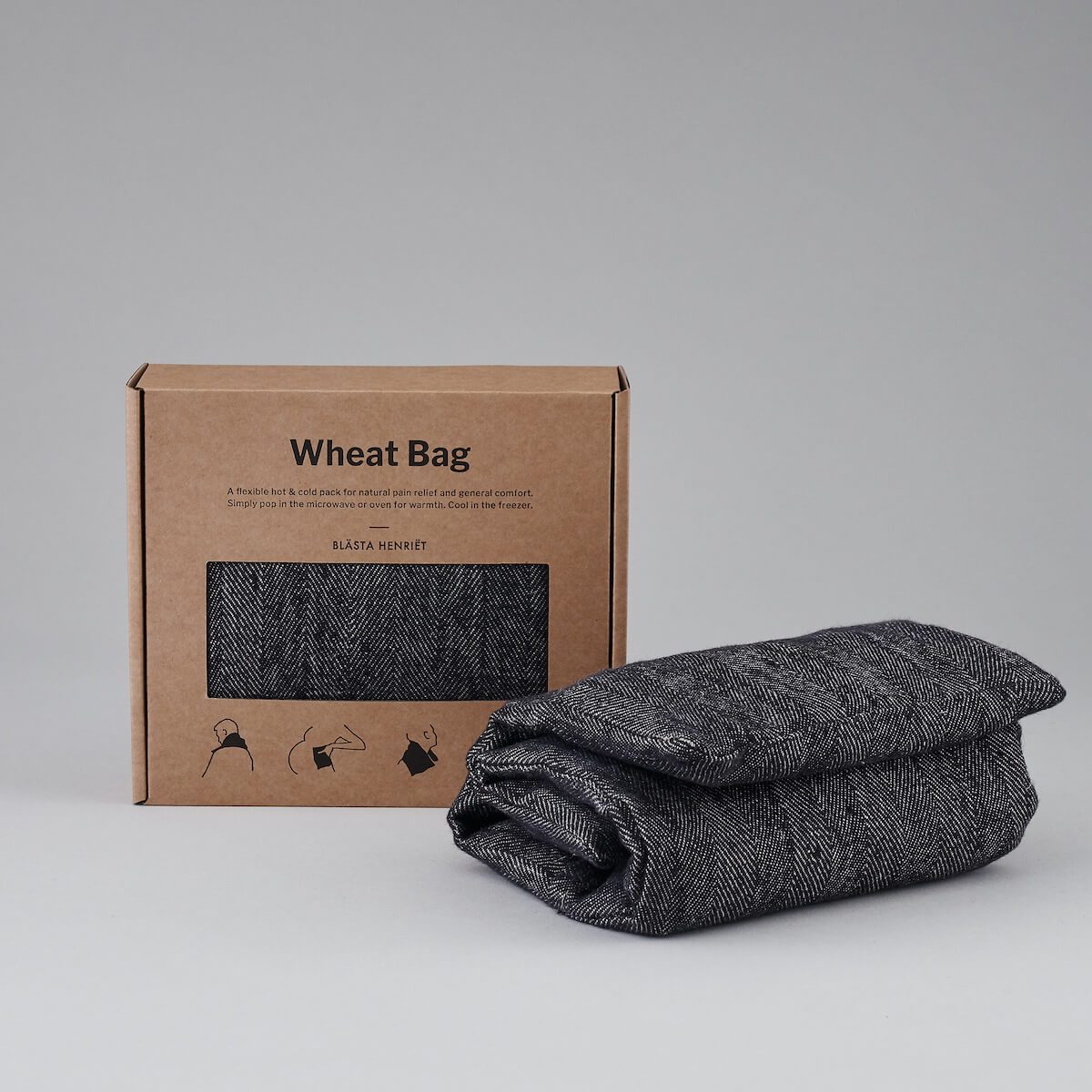 Wheat Bag Linen Herringbone