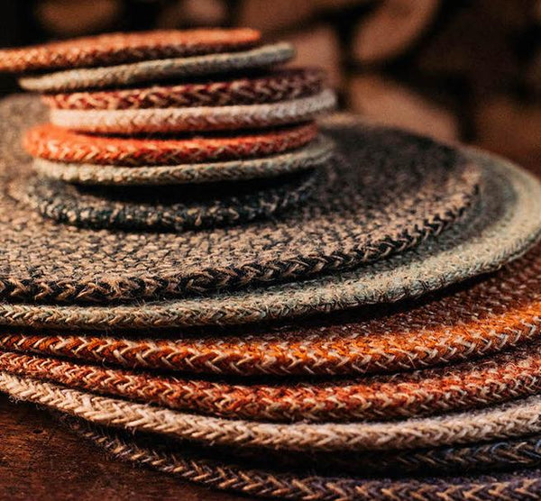 Jute Placemats - Olive Green