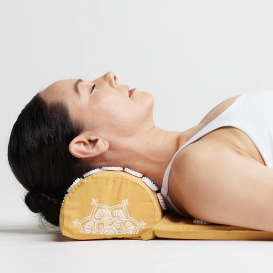Shakti Acupressure Pillow - Pale Yellow