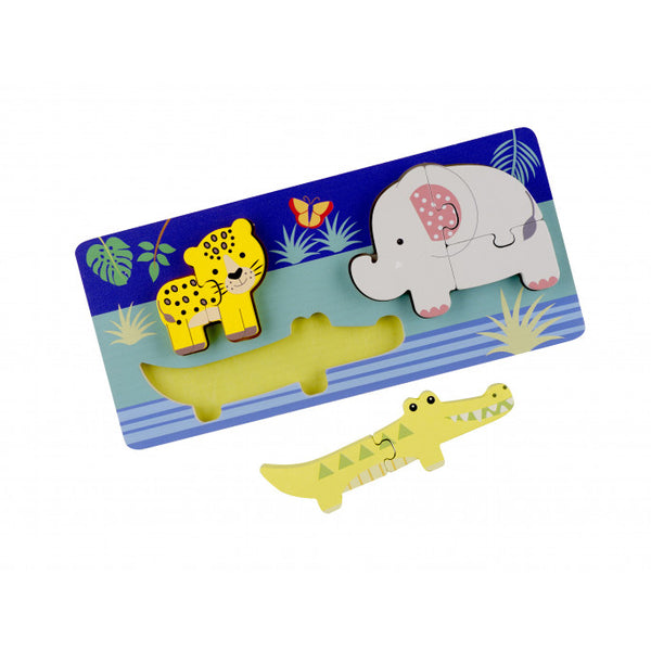 Jungle Animals Mini Puzzle