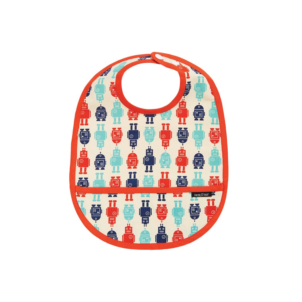 Robots Baby Bib