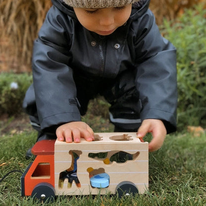 Shape Sorting Safari Truck