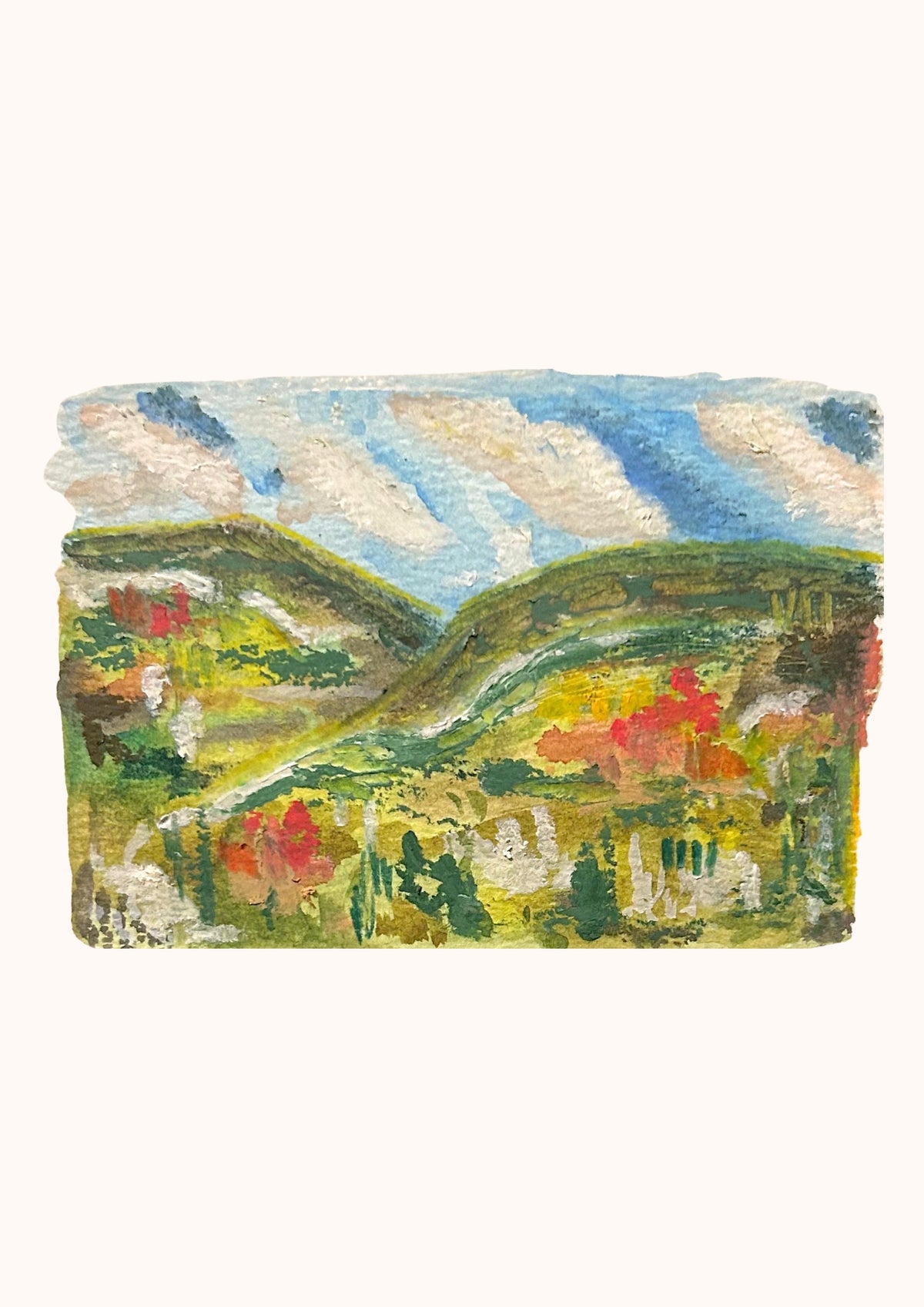 'South Downs in Early Autumn' - Print