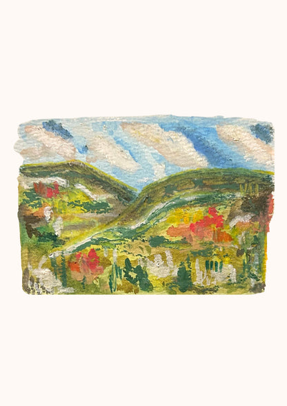 'South Downs in Early Autumn' - Print