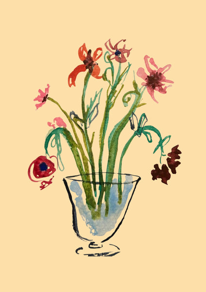 'A Little Vase' Print