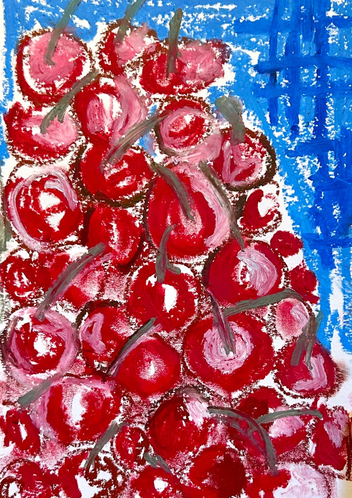 'Provence Cherries' Print