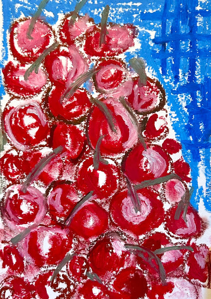 'Provence Cherries' Print