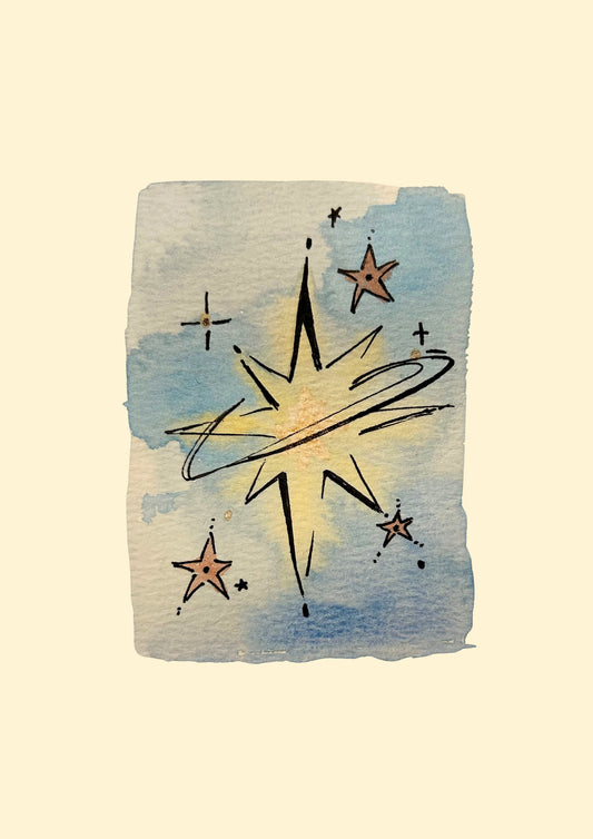 'Starbeam' Print