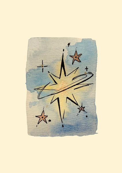 'Starbeam' Print