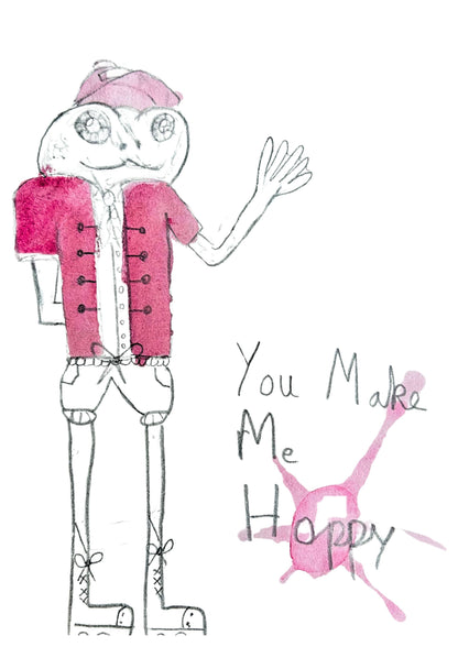 'Fergus the Frog' Print