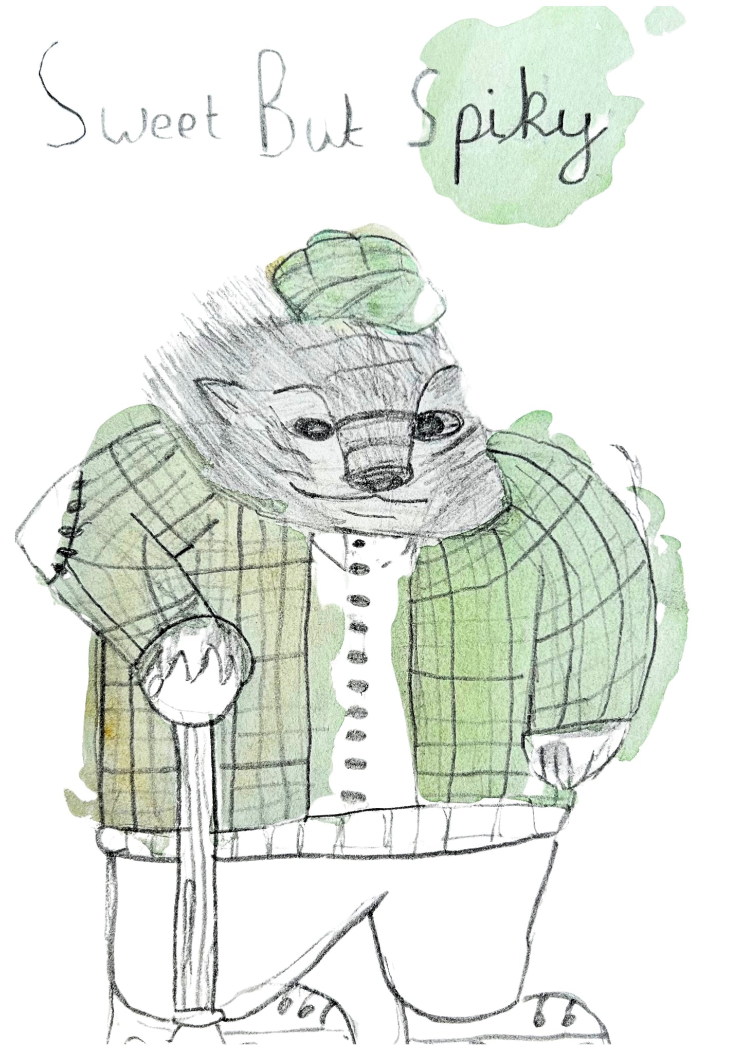 'Horace the Hedgehog' Print