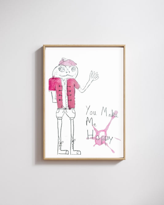 'Fergus the Frog' Print