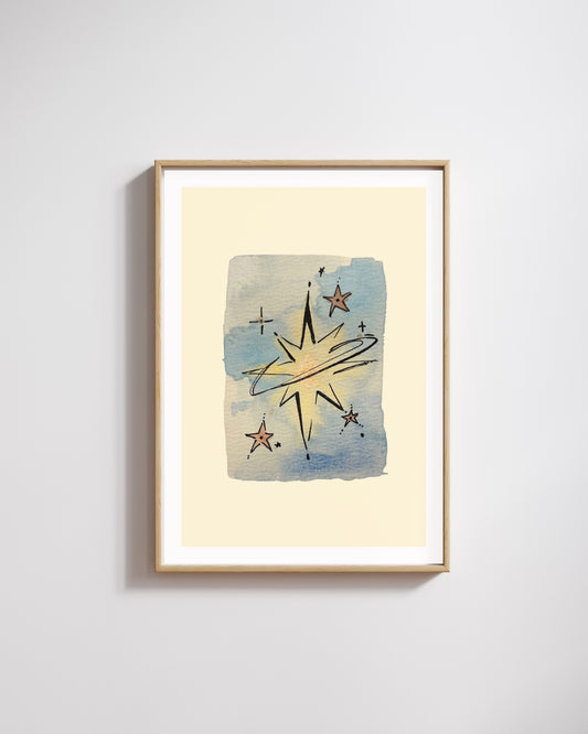 'Starbeam' Print