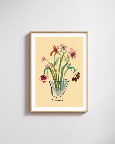'A Little Vase' Print