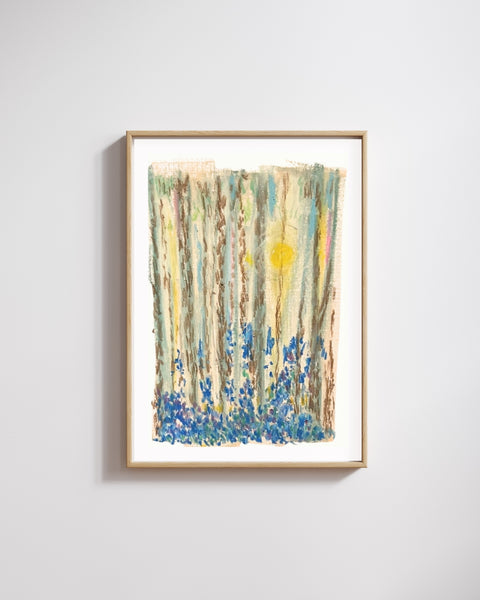 'Bluebell Woods' Print