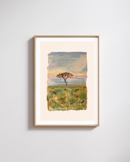 'African Skies' Print