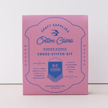 Be Kind Tassled Embroidered Board Kit - Coral