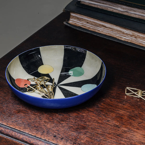 Enamel Trinket Tray - Benson's Colour Hexagon