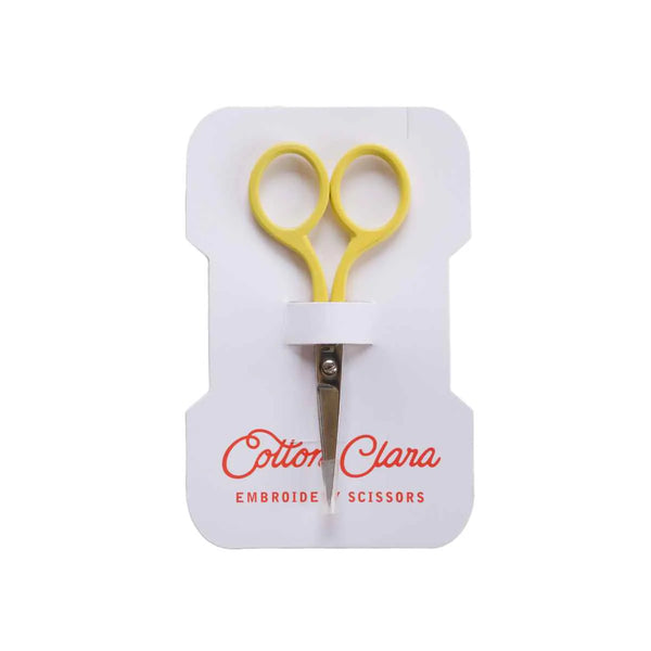 Embroidery Scissors - Butter Yellow