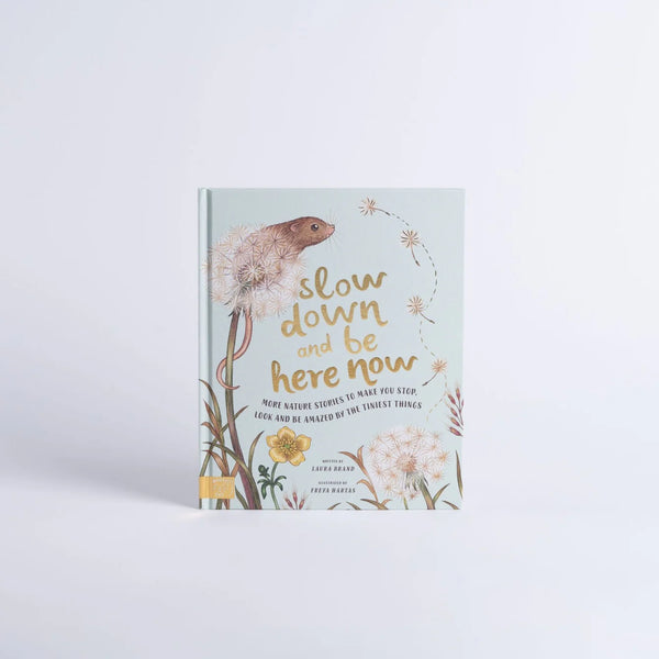 Slow Down and Be Here and Now - Written by Laura Brand; illustrated by Freya Hartas