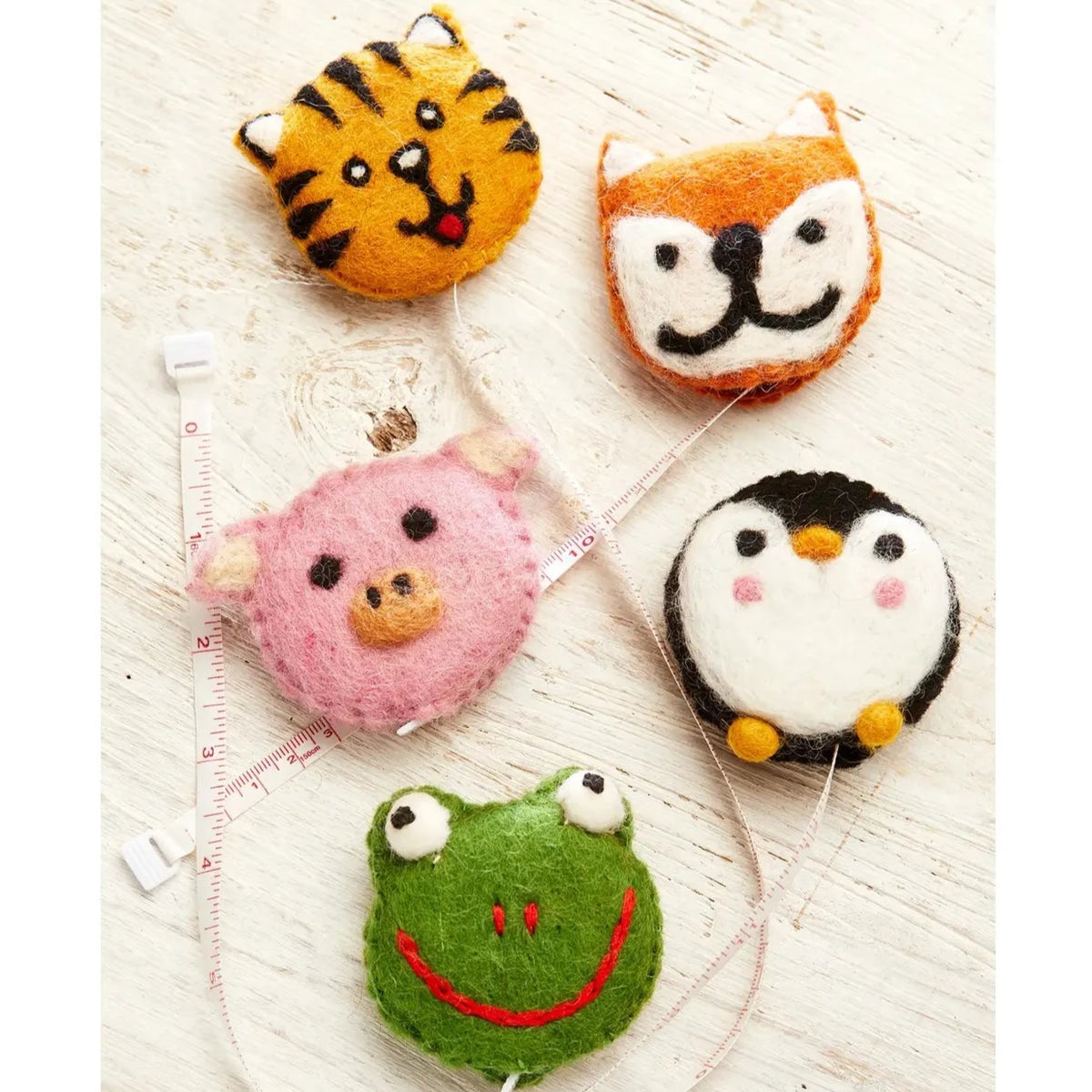 Felt Animal Tape Measures