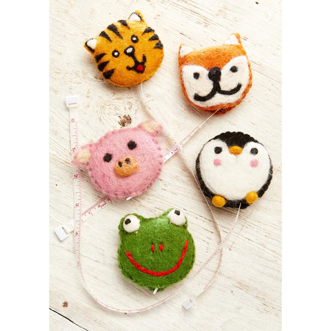 Felt Animal Tape Measures