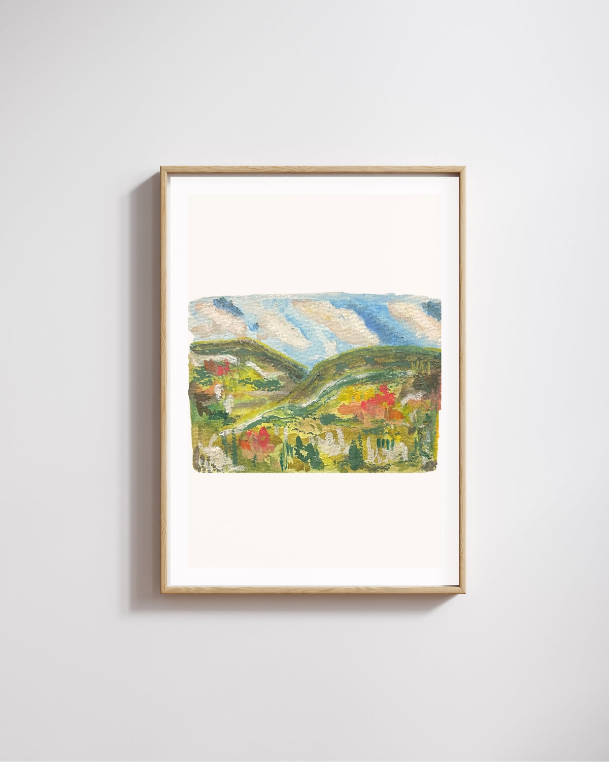 'South Downs in Early Autumn' - Print