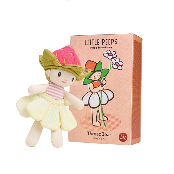Little Peeps Poppy Strawberry Matchbox Doll