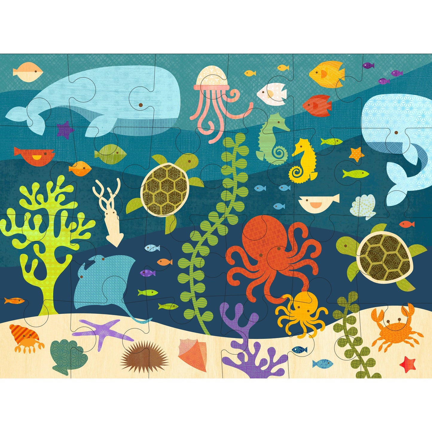 Ocean Life - 24 pc Floor Puzzle