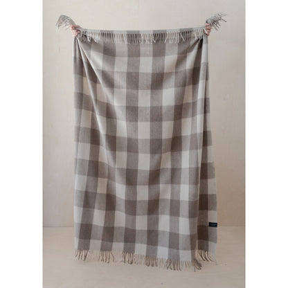 Recycled Wool Blanket in Jacob Tartan