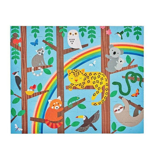 Two-Sided On-the-Go Animal Menagerie Puzzle