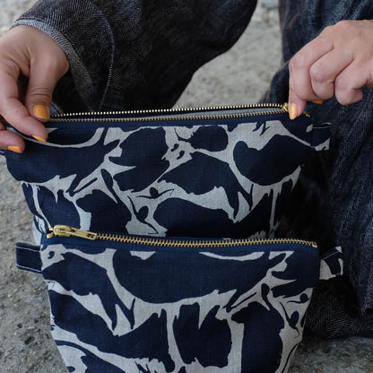Large Wash Bag - Navy