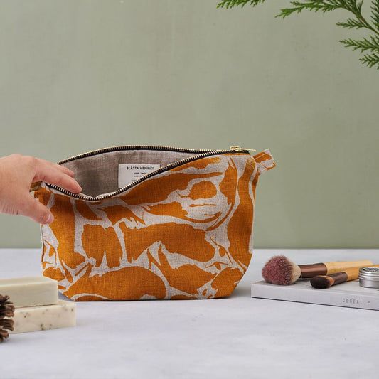 Large Wash Bag - Yellow