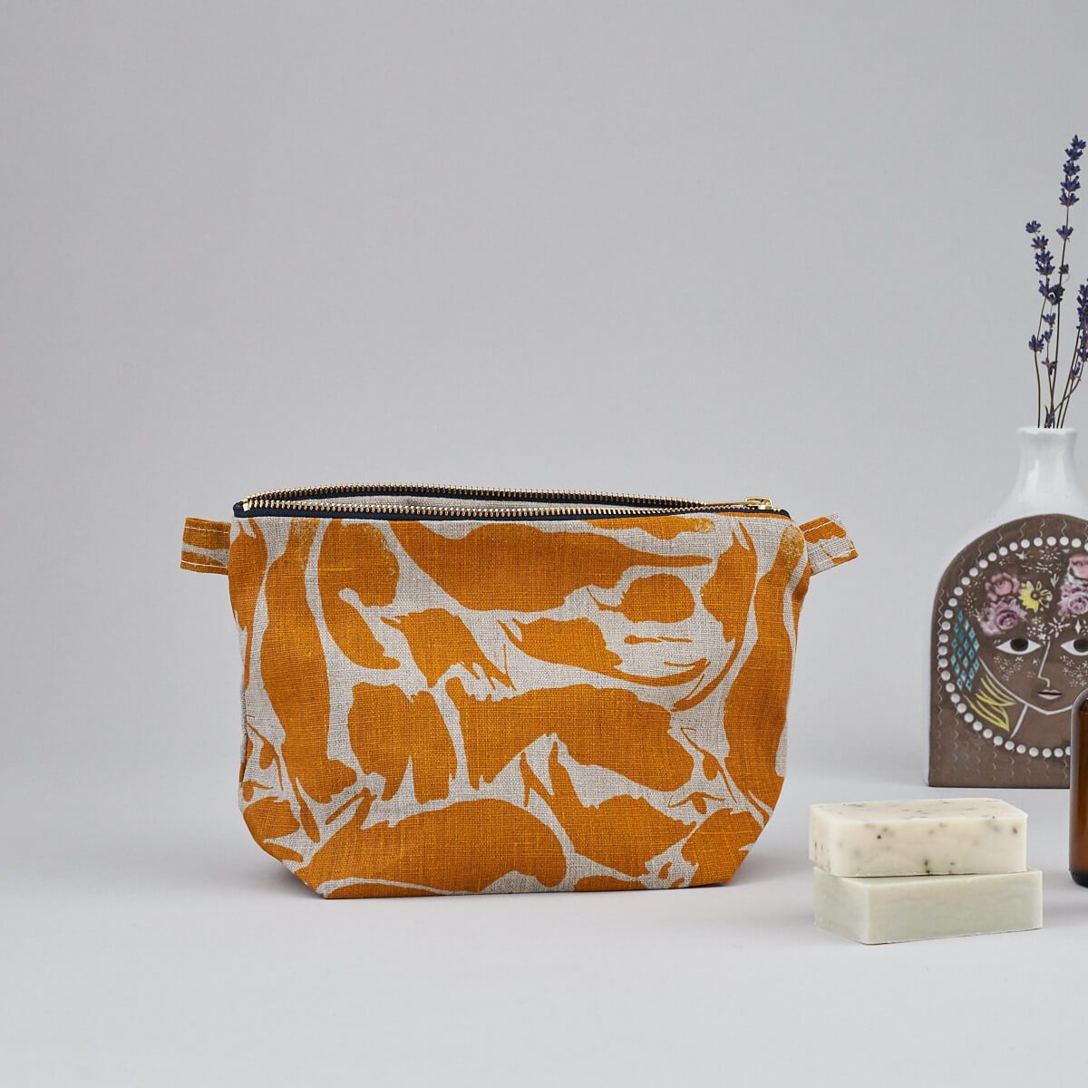 Large Wash Bag - Yellow