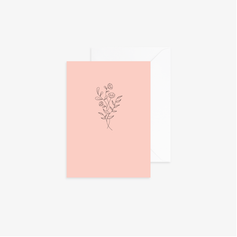 Botanical Greeting Card