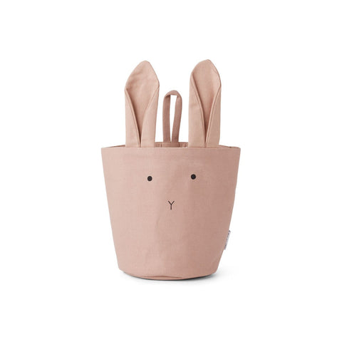 Fabric Basket - Rabbit Rose