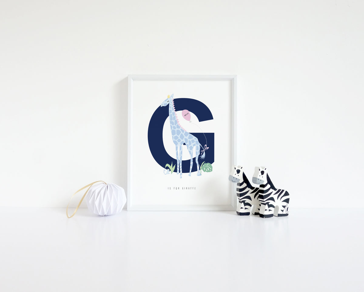 A-Z Alphabet Prints