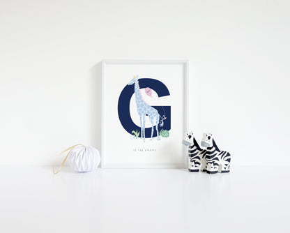 A-Z Alphabet Prints