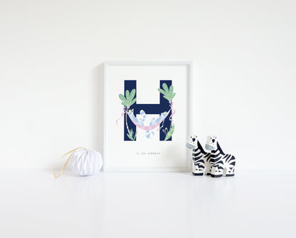 A-Z Alphabet Prints