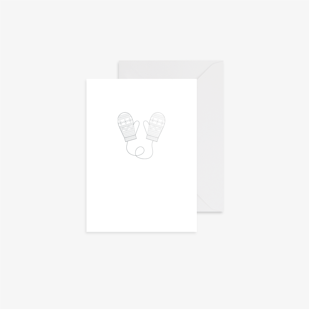 Mittens Card