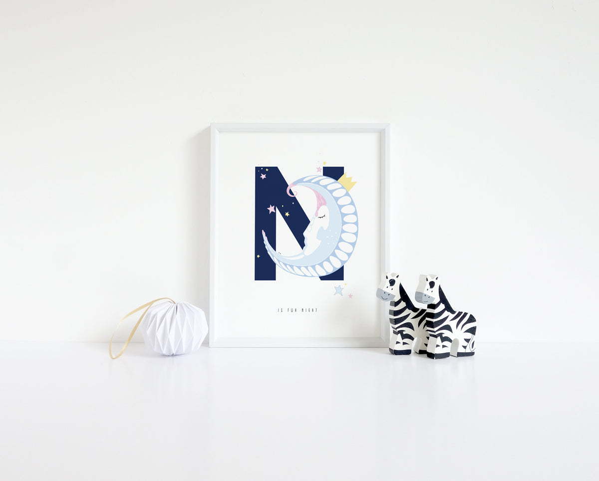 A-Z Alphabet Prints