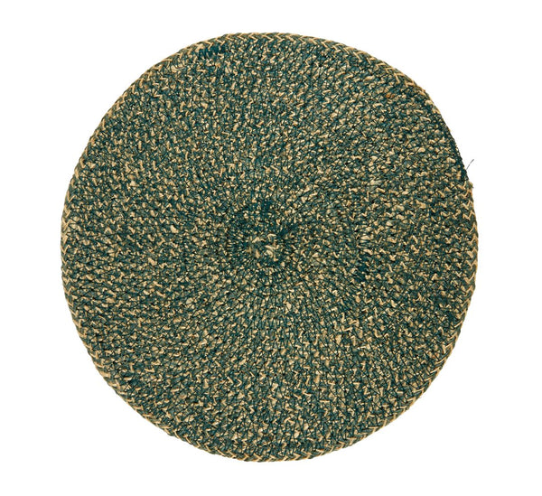Jute Placemats - Olive Green