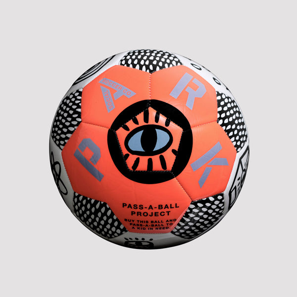 Pass A Ball Football - Neon Orange