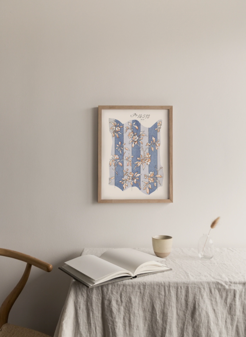 No.005 - Wallflower - Vintage Archive Poster Print