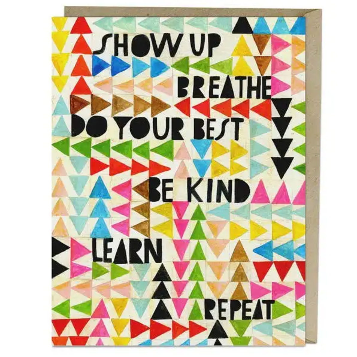 Show Up, Breathe Card